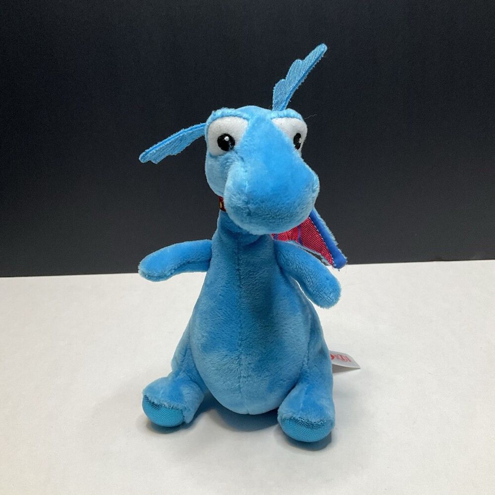 Ty Beanie Baby 6” Disney Doc McStuffins Blue Stuffy Dragon Plush Stuff Animal